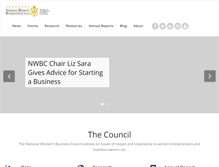 Tablet Screenshot of nwbc.gov